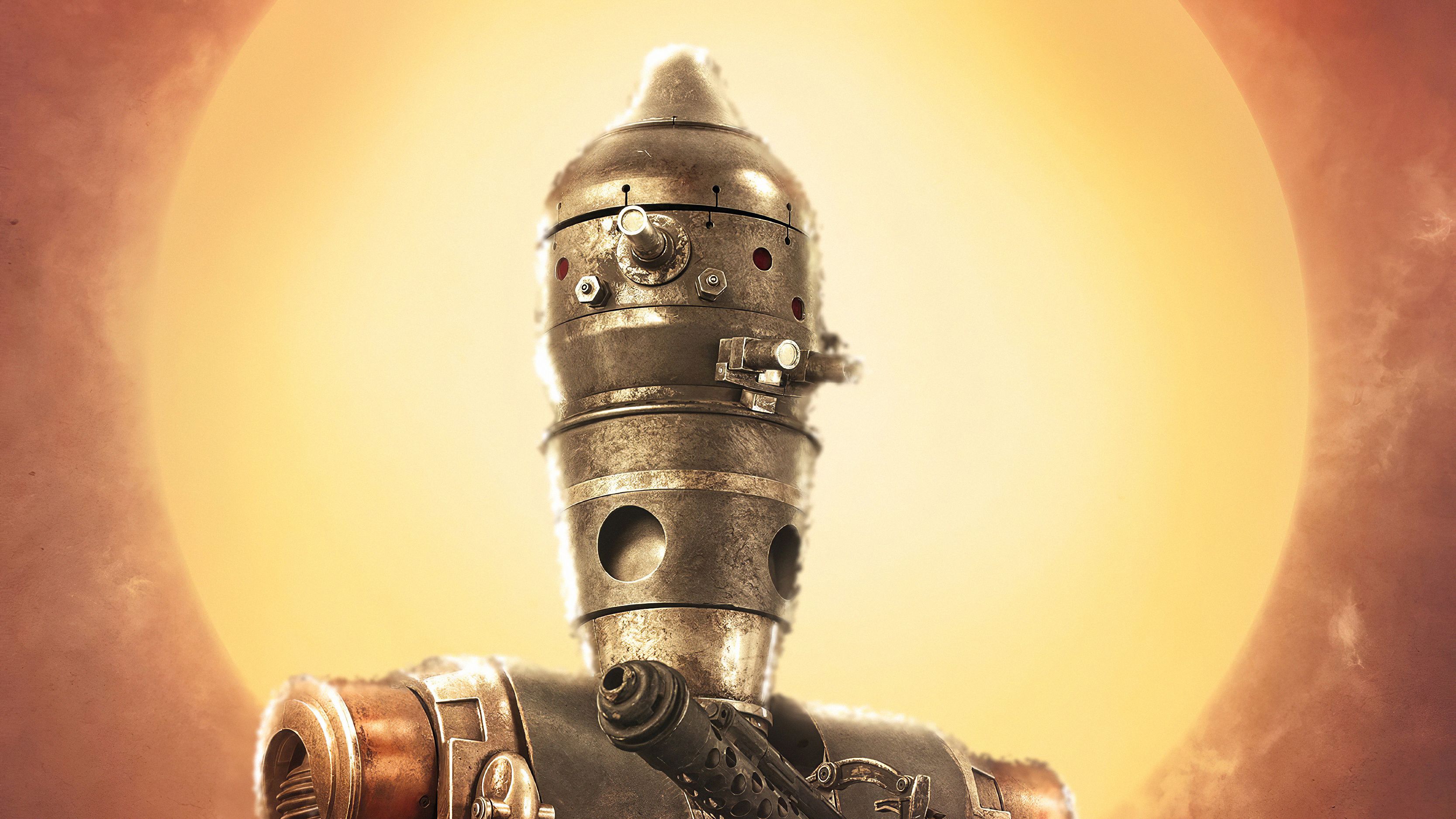3334x1875 IG 11 HD Wallpaper Wars Mandalorian Droid Hero Spotlightx1875