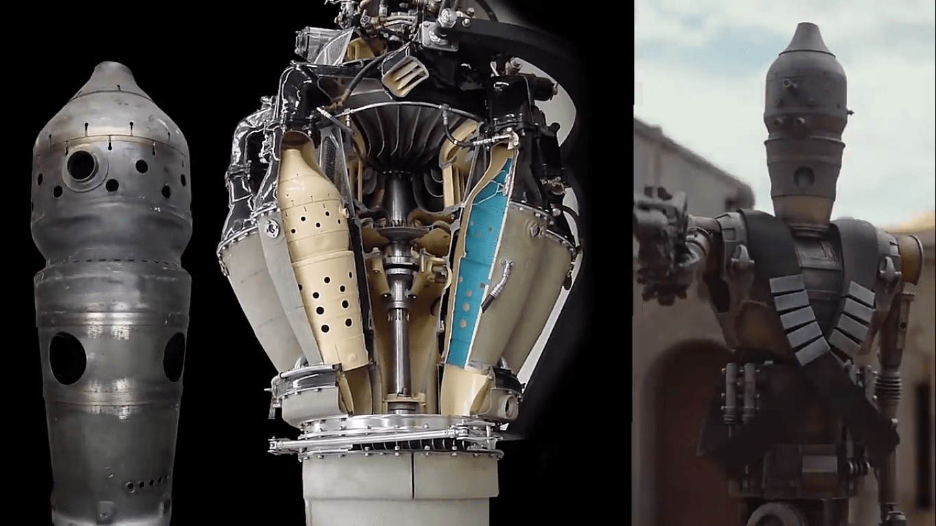 1366x768 If You Were Ever Curious About What IG 88's Or IG 11's Head Started Life As, It Was Once A Combustion Chamber Of A Rolls Royce Derwent Mk9 Engine