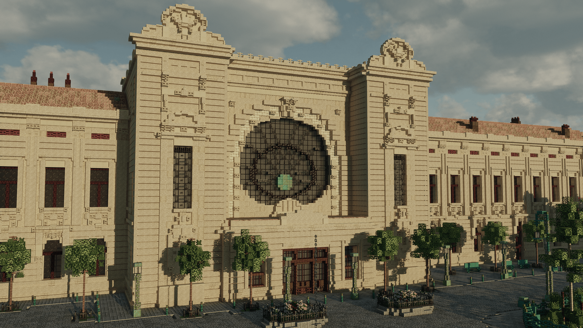 1920x1080 Ternopil Railway Station, Ukraine 1912 (Pre WWI look)