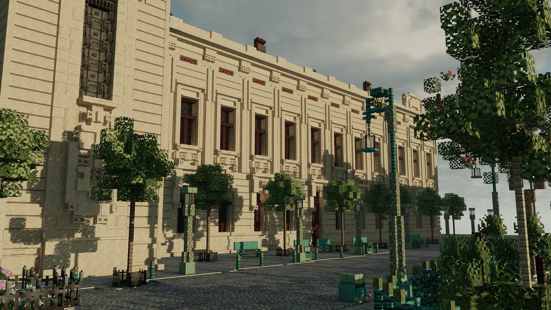 1920x1080 Ternopil Railway Station, Ukraine 1912 (Pre WWI look)