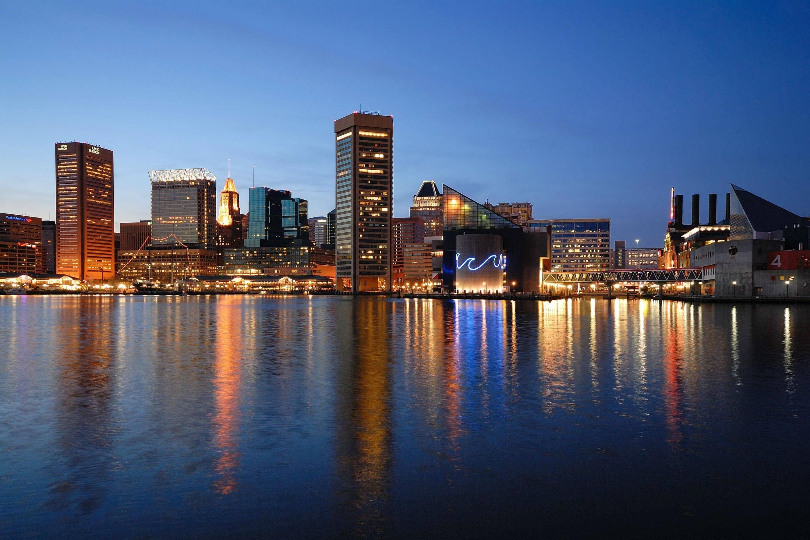 2659x1773 Baltimore Skyline Wallpaper