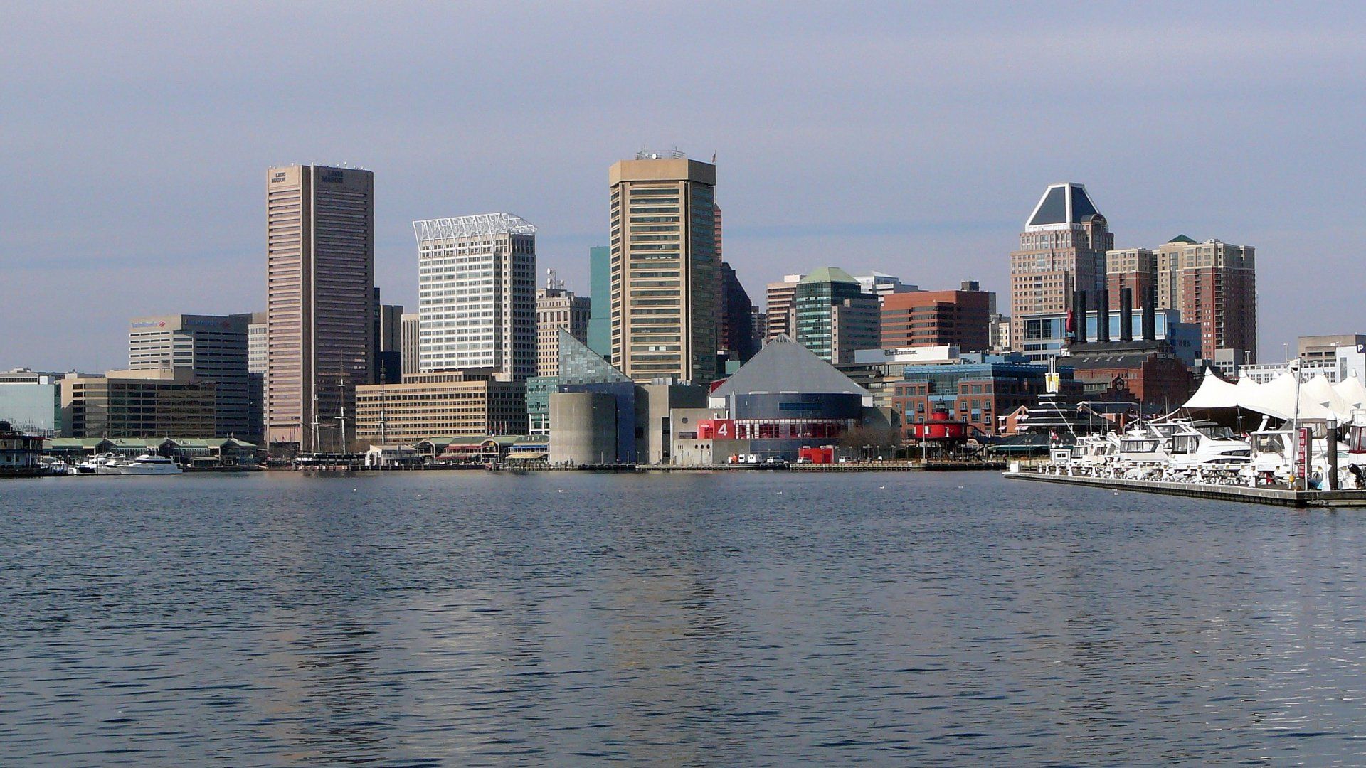 1920x1080 Baltimore Harbor Skyline