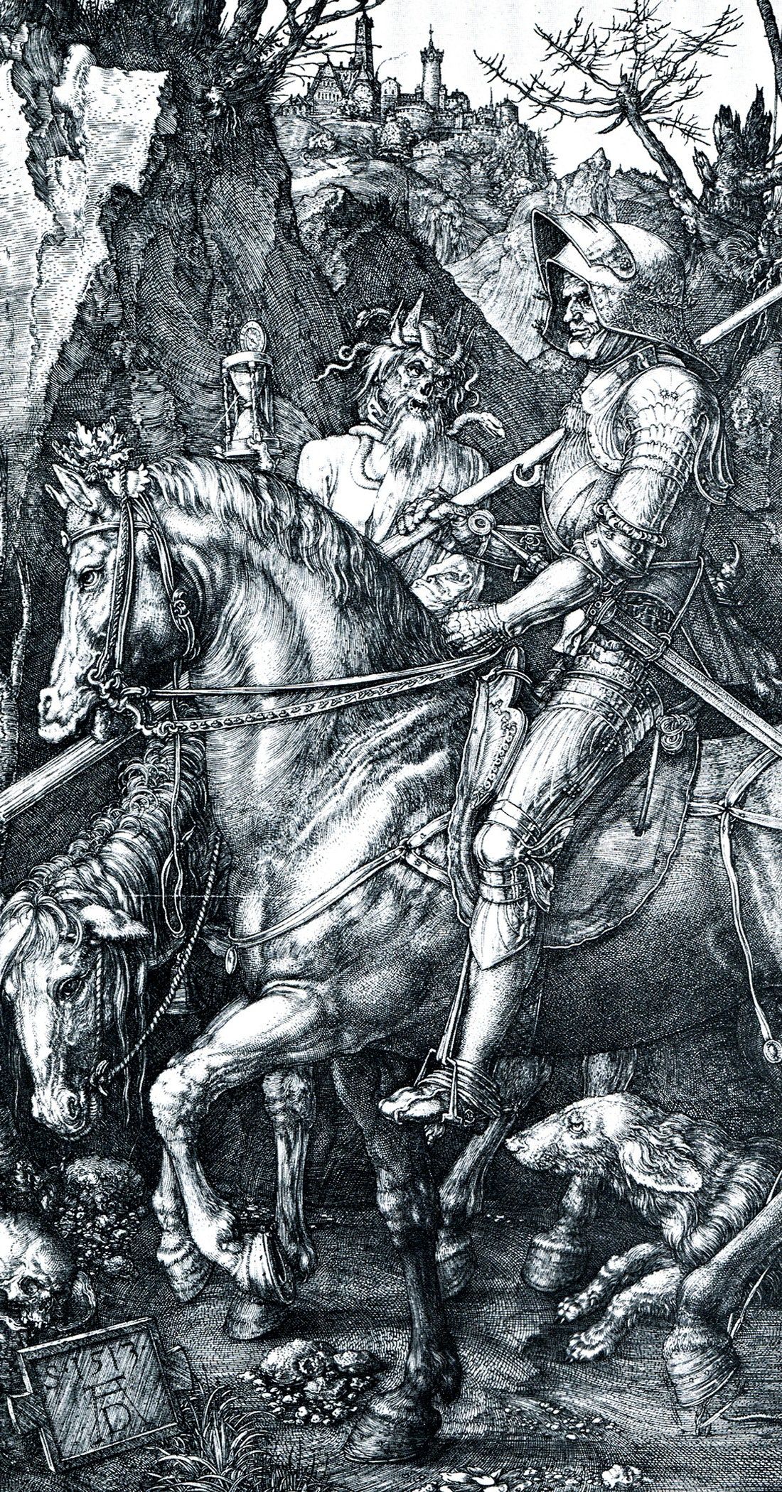 1100x2100 Knight, Death and the Devil