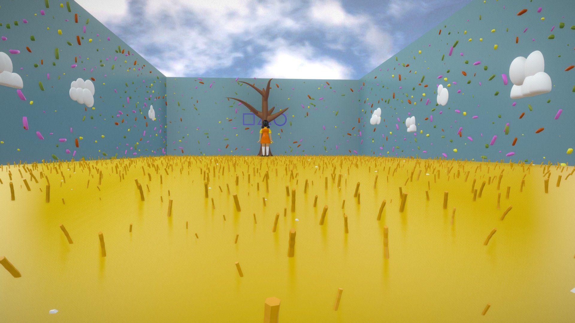 1920x1080 Squid Game Red Light Green Light Game model by N1x [f8b4b92]