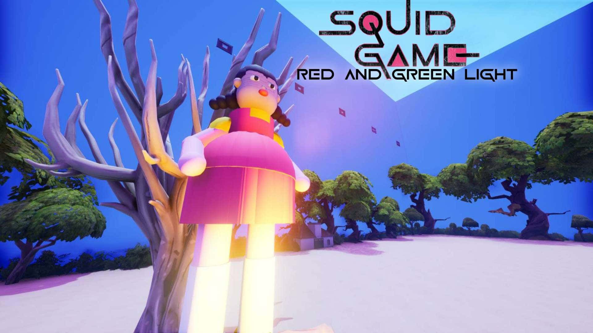1920x1080 Squid Game Red Light Green Light Background