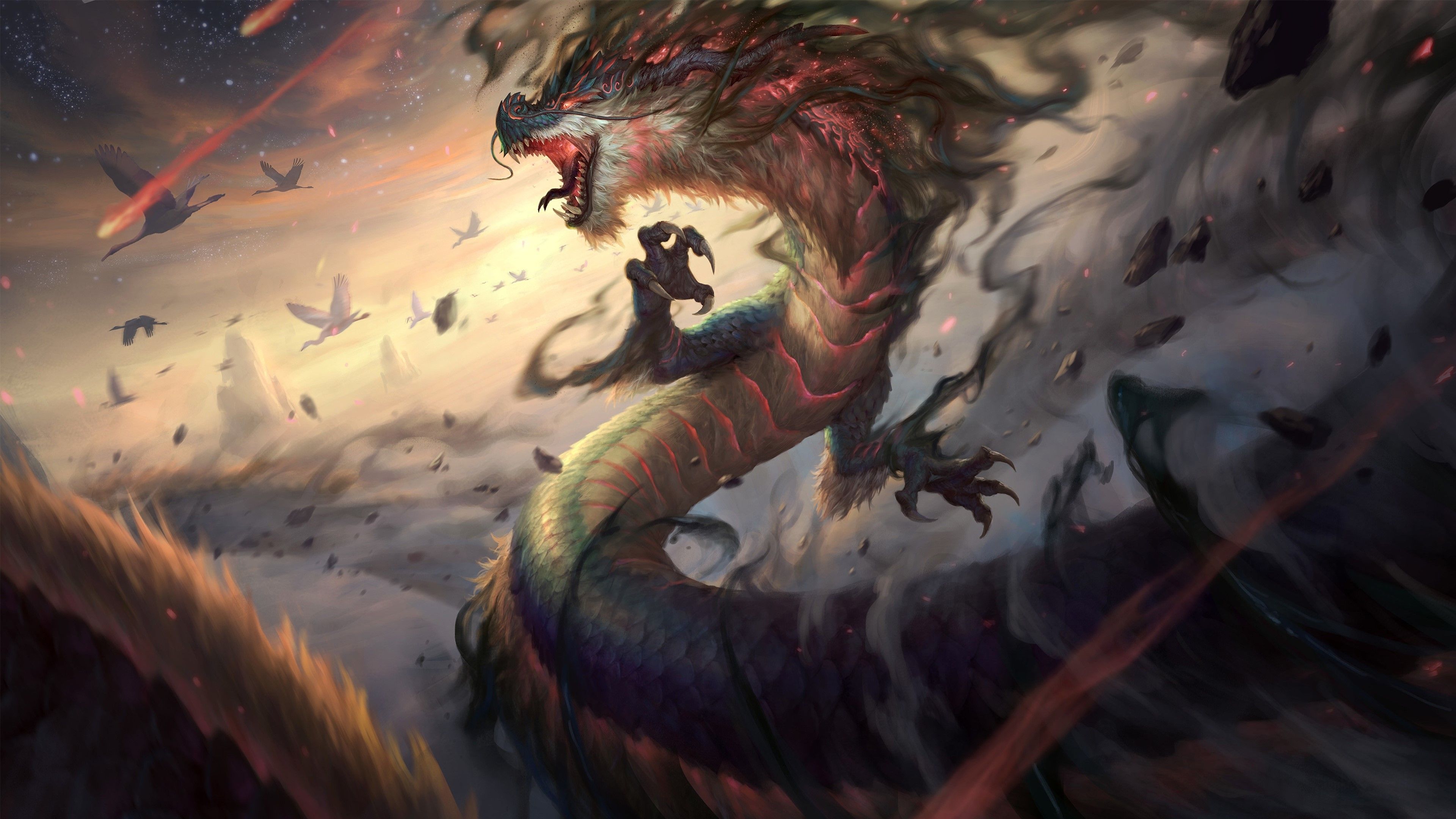 3840x2160 Loong Wallpaper