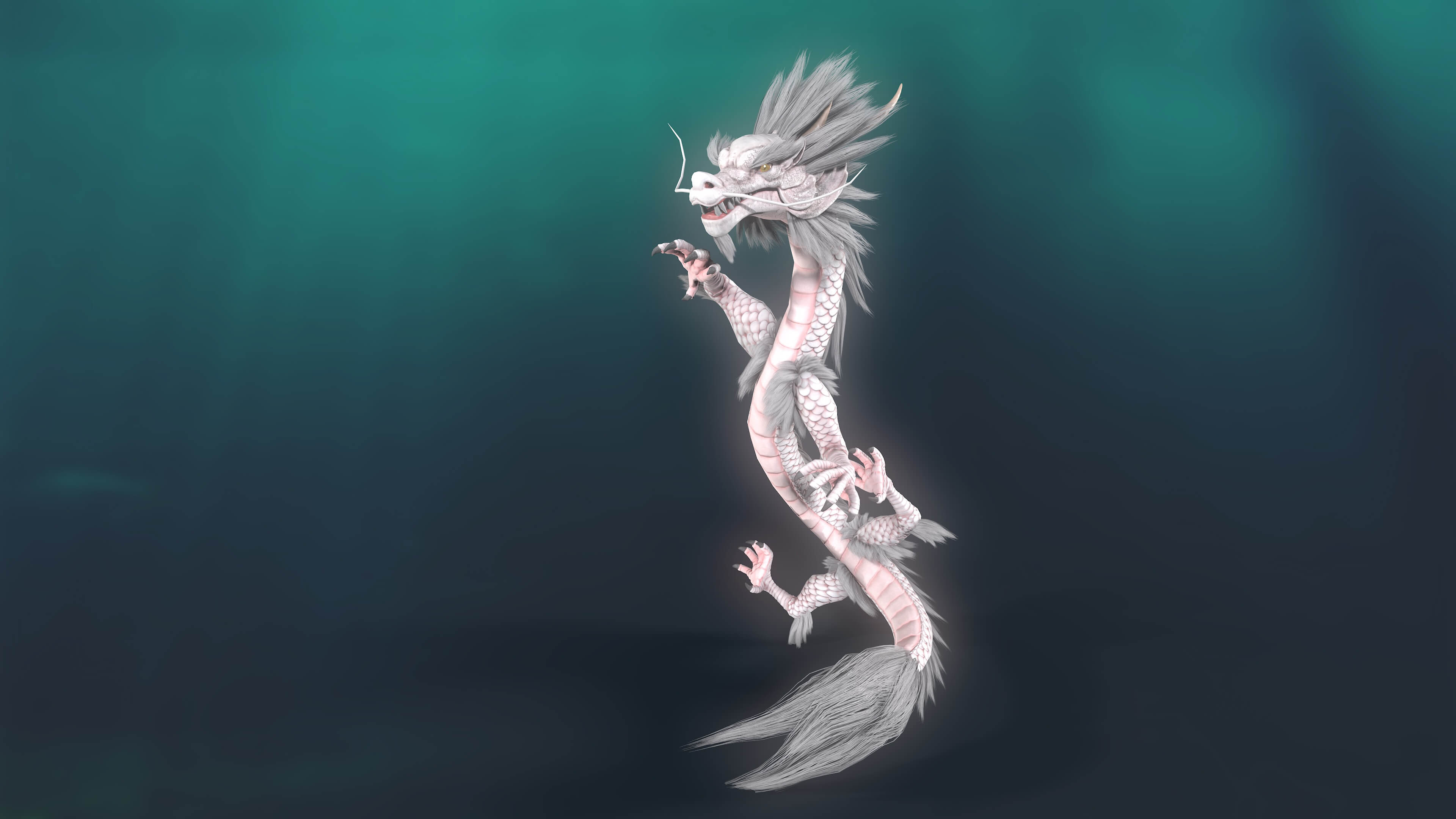 3840x2160 Chinese dragon loong