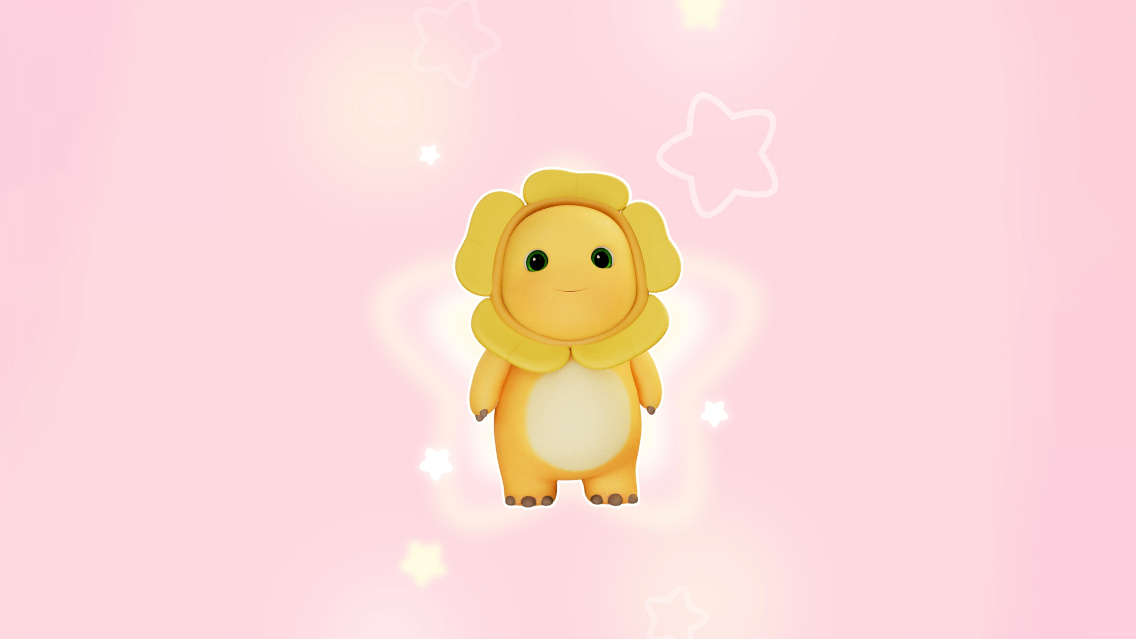 3840x2160 Nailoong Wallpaper 4K, Plush toys, Cute cartoon, 5K
