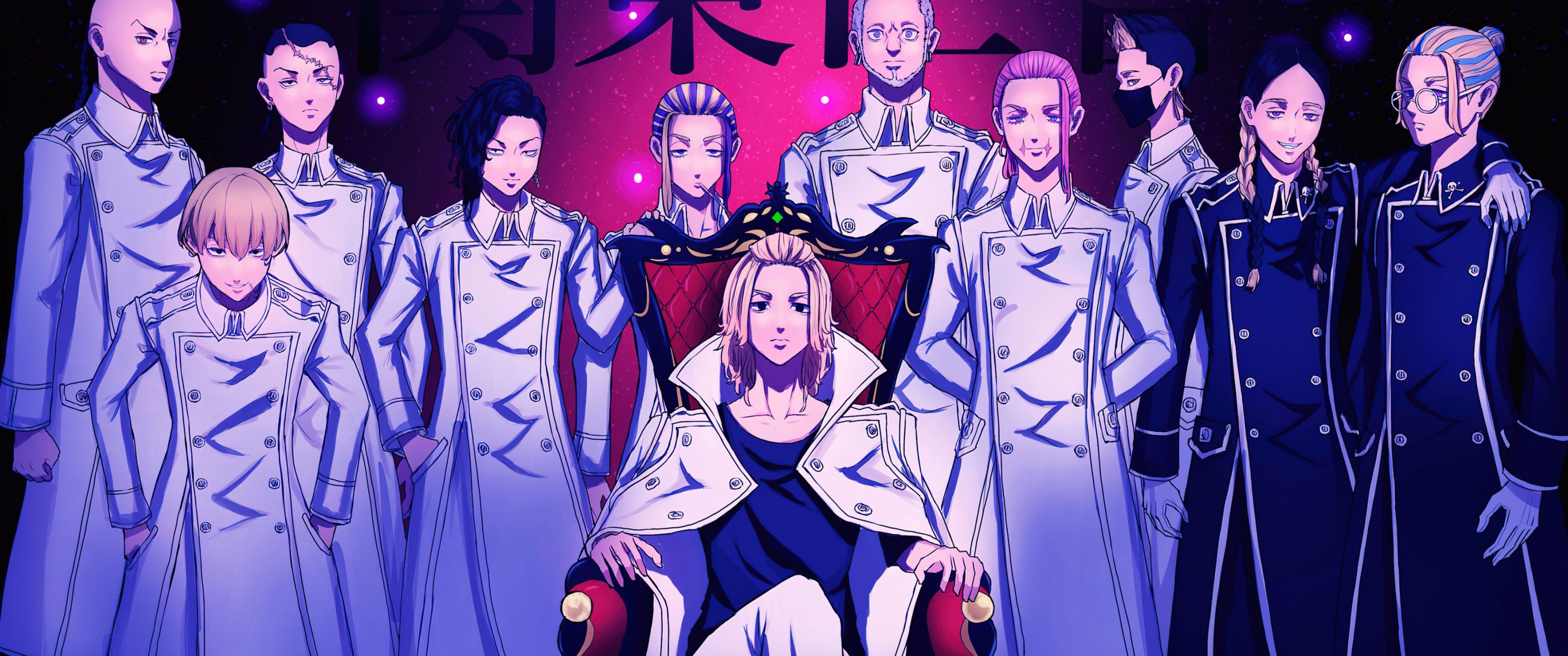 3440x1440 Tokyo Revengers Wallpaper 4K, Kanto Manji Gang, Anime series