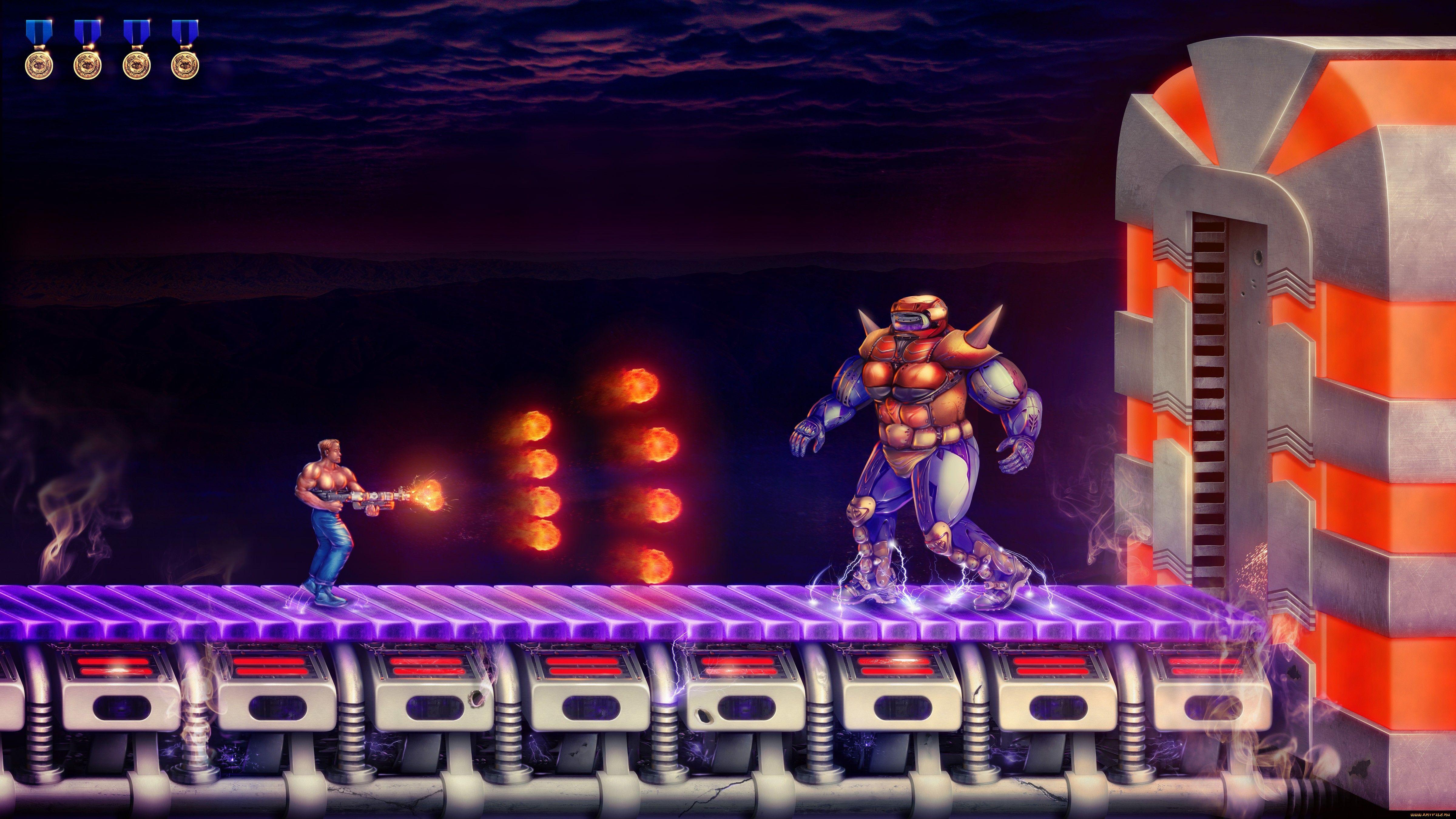 Contra Game Wallpapers - Top Free Contra Game Backgrounds - WallpaperAccess