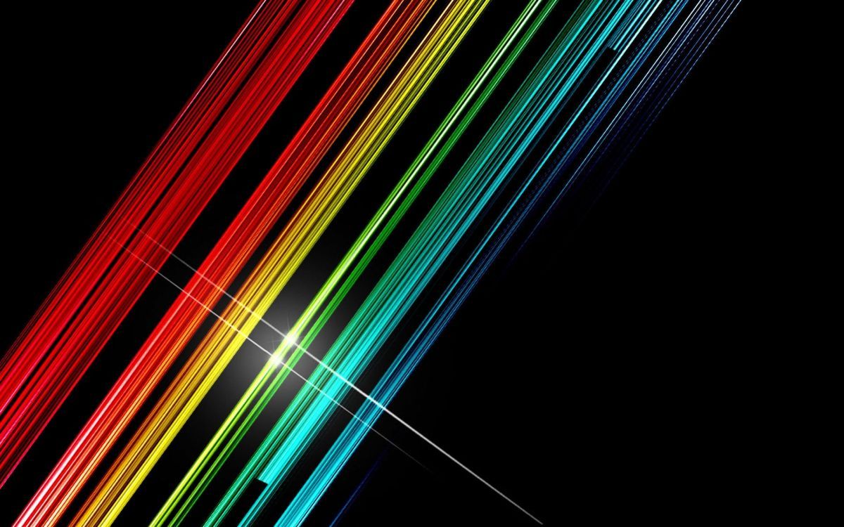 1200x750 Wallpaper Red Yellow Green and Blue Lights, Background Free Image