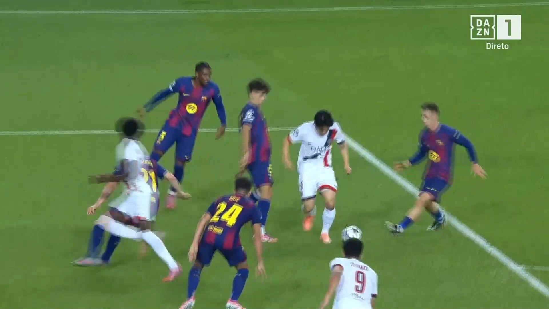 1920x1080 Kang In Lee Hits The Post Vs Barcelona 83'