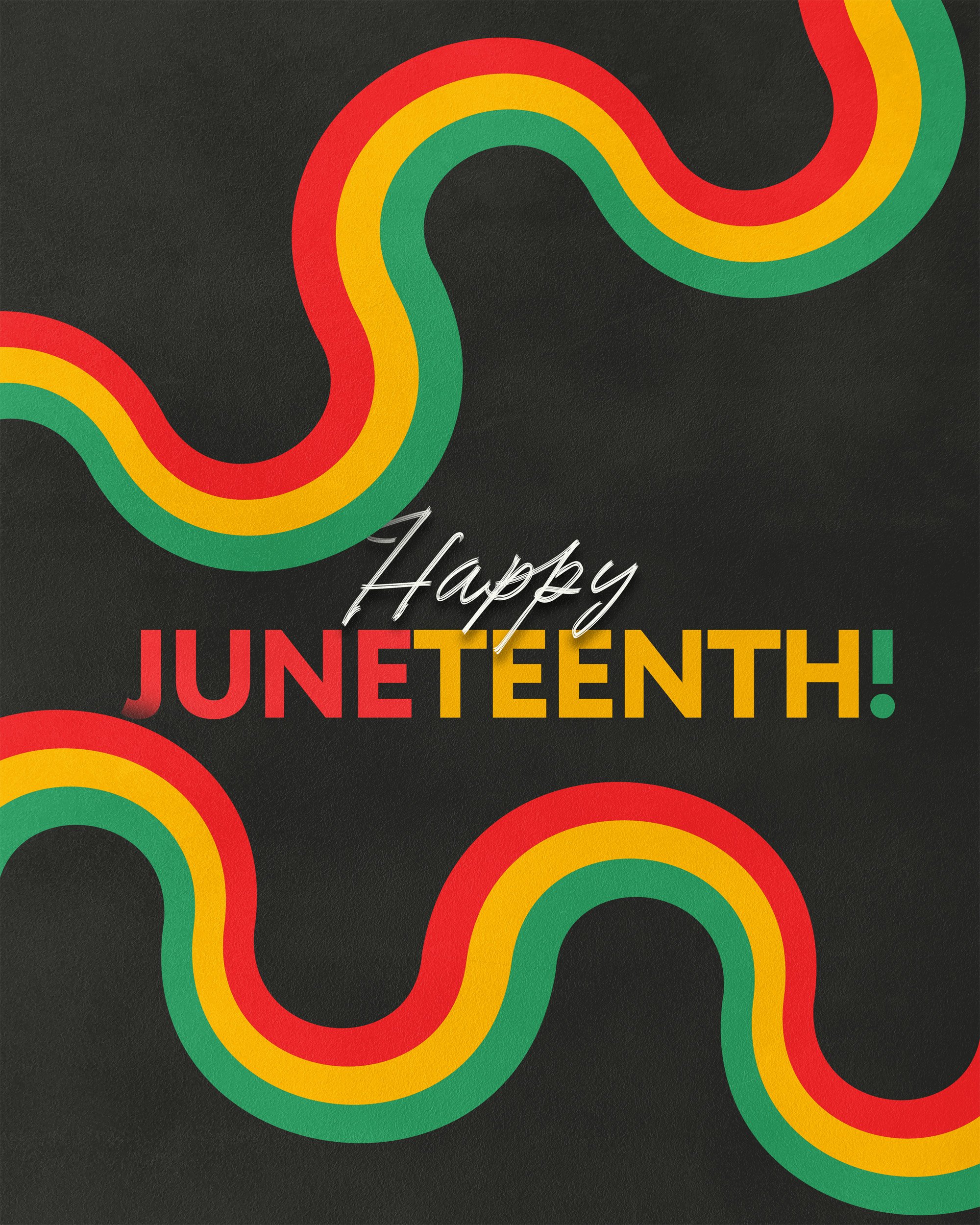 2000x2500 Happy Juneteenth