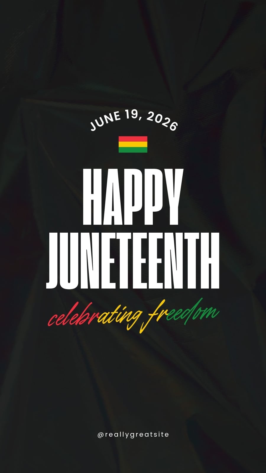 900x1600 Free and customizable juneteenth templates