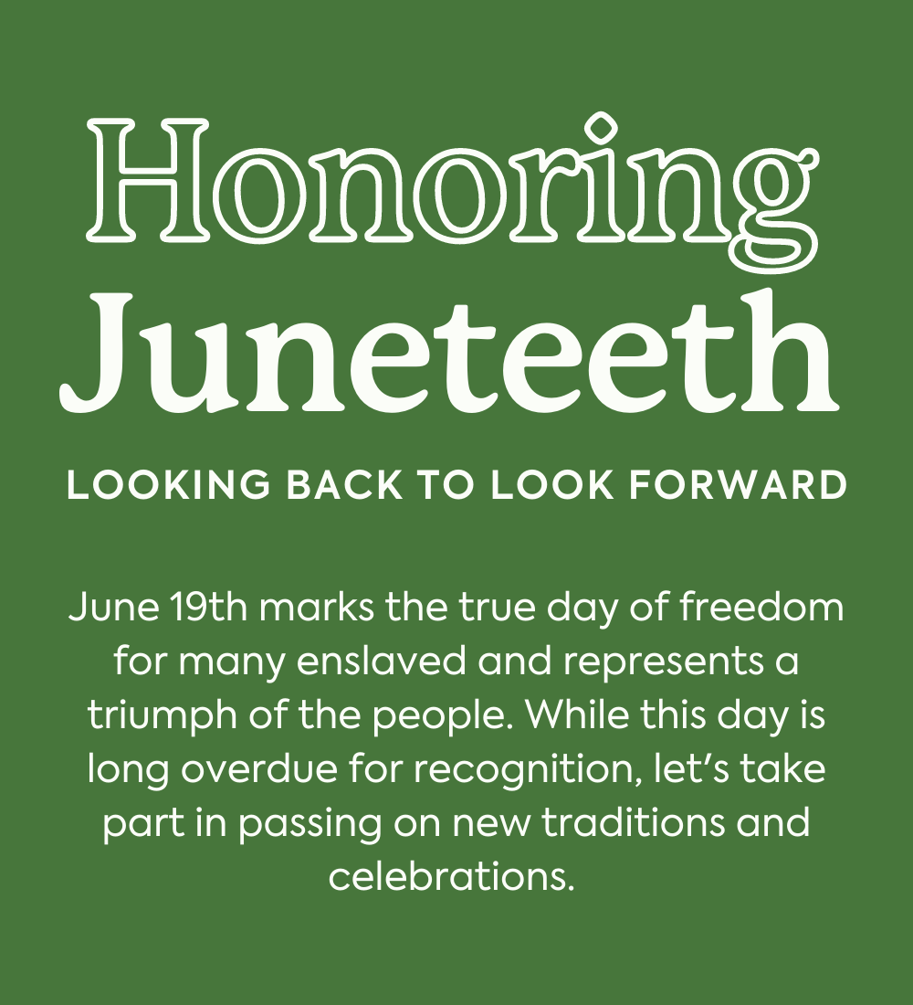 1000x1100 Plant People: Happy Juneteenth ✊