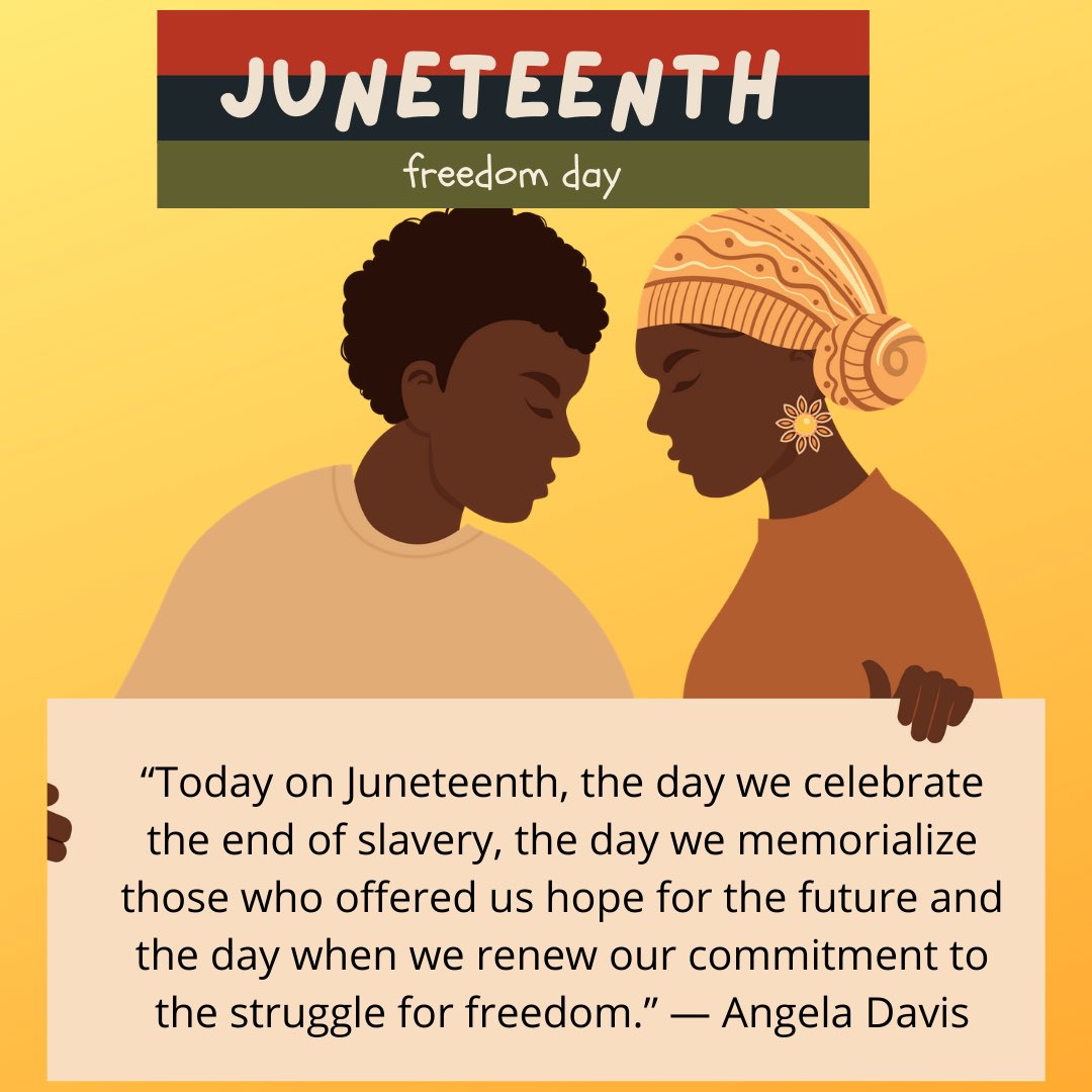 1080x1080 Good morning my Friends! Happy Juneteenth!