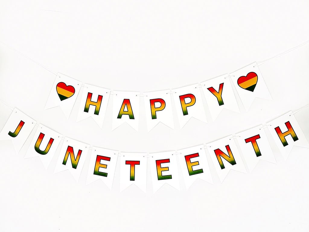 1024x768 Happy Juneteenth Banner. Freedom Day Decorations