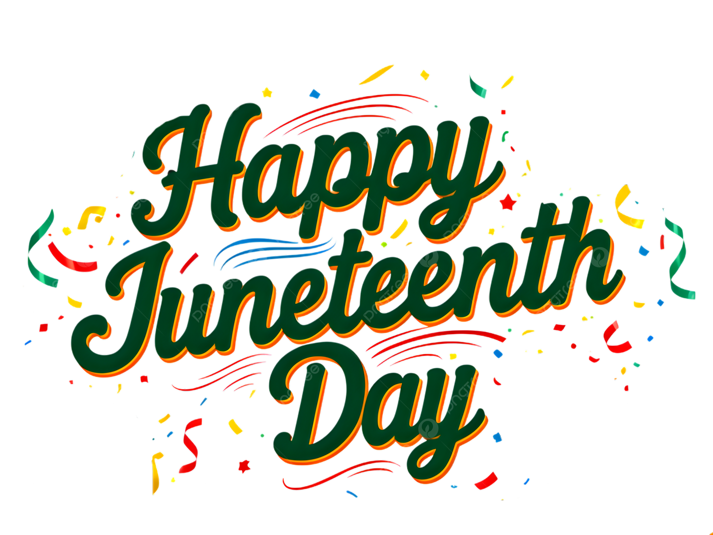2500x1875 Joyful Juneteenth Observance Vibrant Green Text Design Expressing Freedom Day Celebrations And African American Heritage, Juneteenth Day, Juneteenth Day Design, Juneteenth Day Freedom PNG Transparent Image and Clipart for Free Download