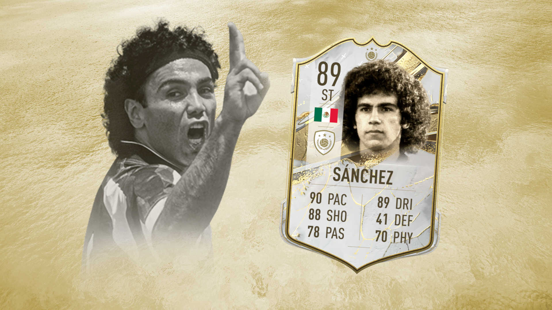 1920x1080 FIFA 23: Hugo Sánchez Medio aparece en un nuevo Icono SBC