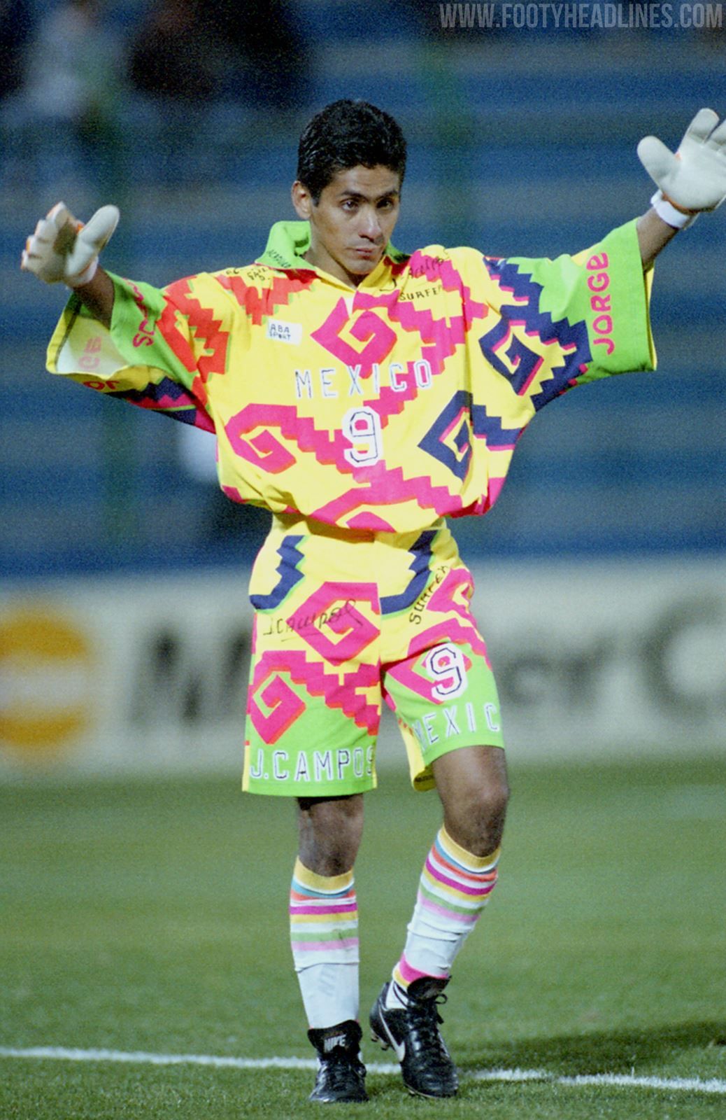 1038x1600 Crazy Jorge Campos Kits Of & Why He Wore Them