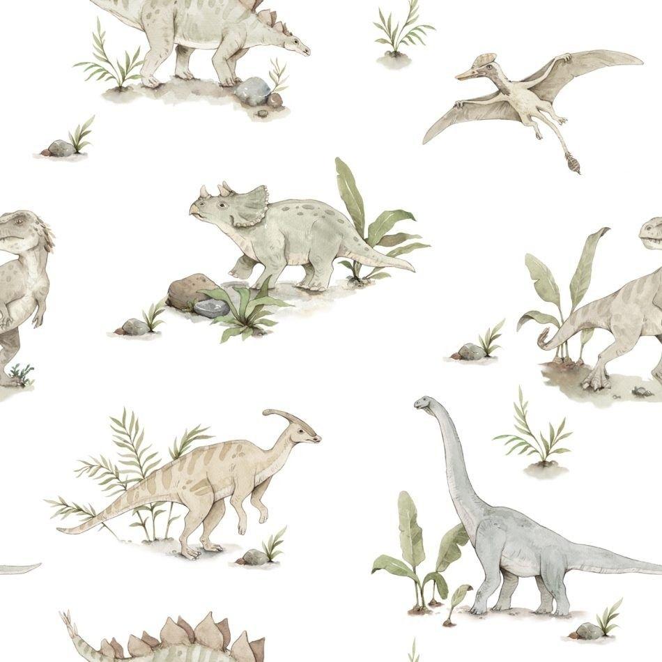 950x950 Happy Dino Wallpaper & Stickers Accessories