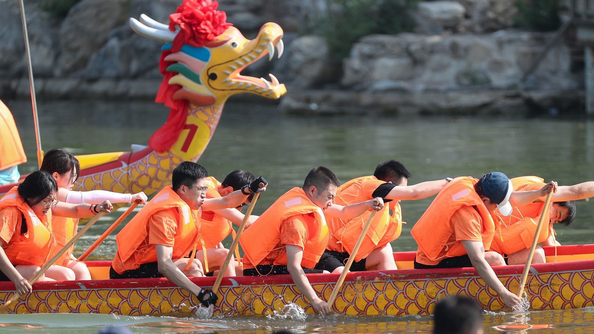 2048x1152 Chinese people starting celebrating Dragon Boat Festival holiday