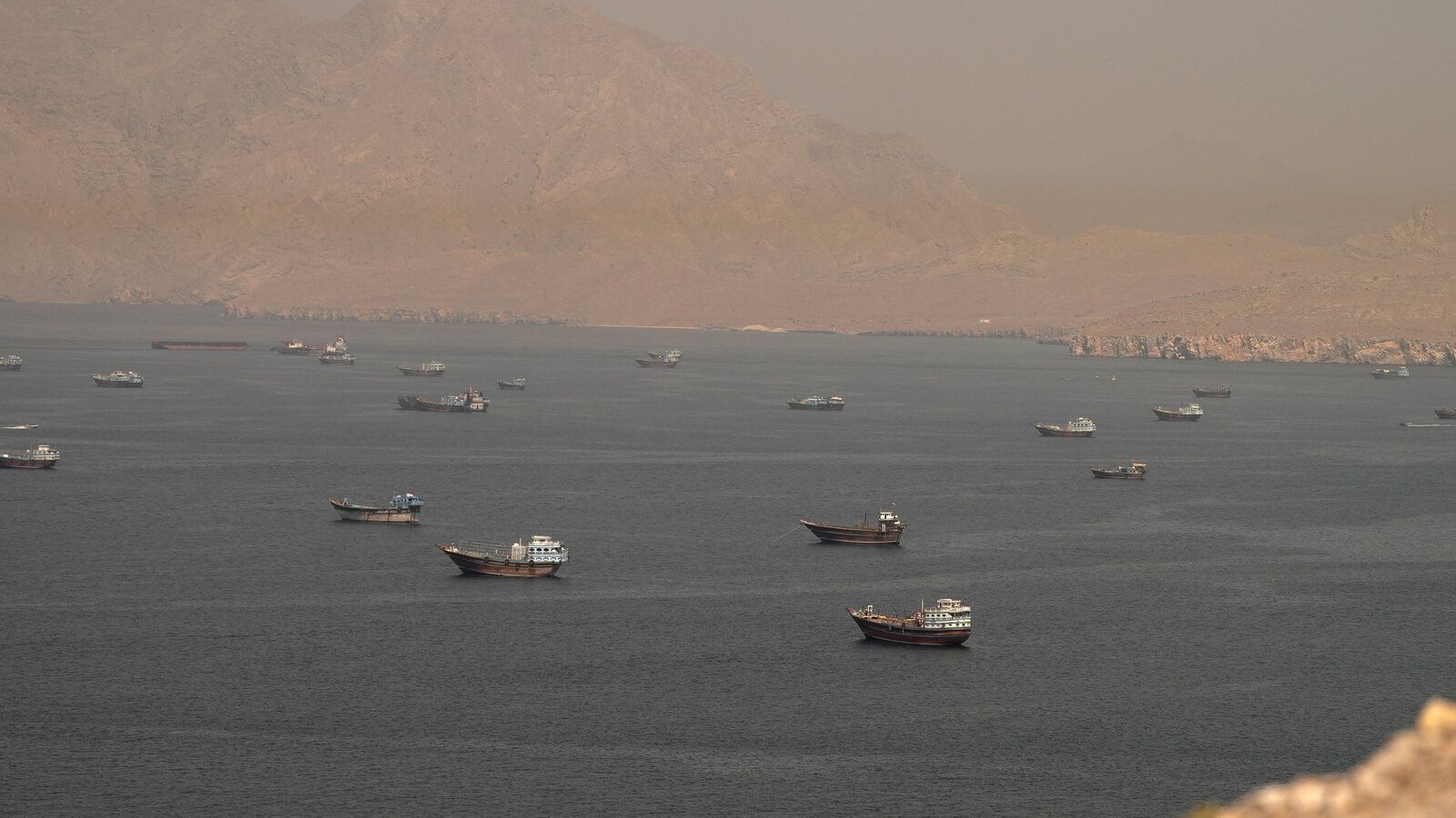 1600x900 In a Still Turbulent Strait of Hormuz, Stranded Ships Wait for Clarity