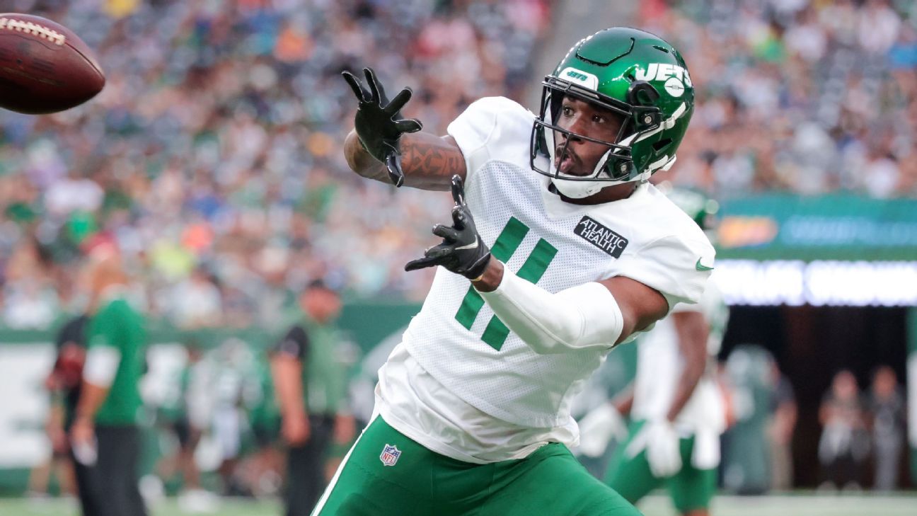 1296x729 New York Jets WRs Denzel Mims, Jamison Crowder ready to go vs. Tennessee Titans New York