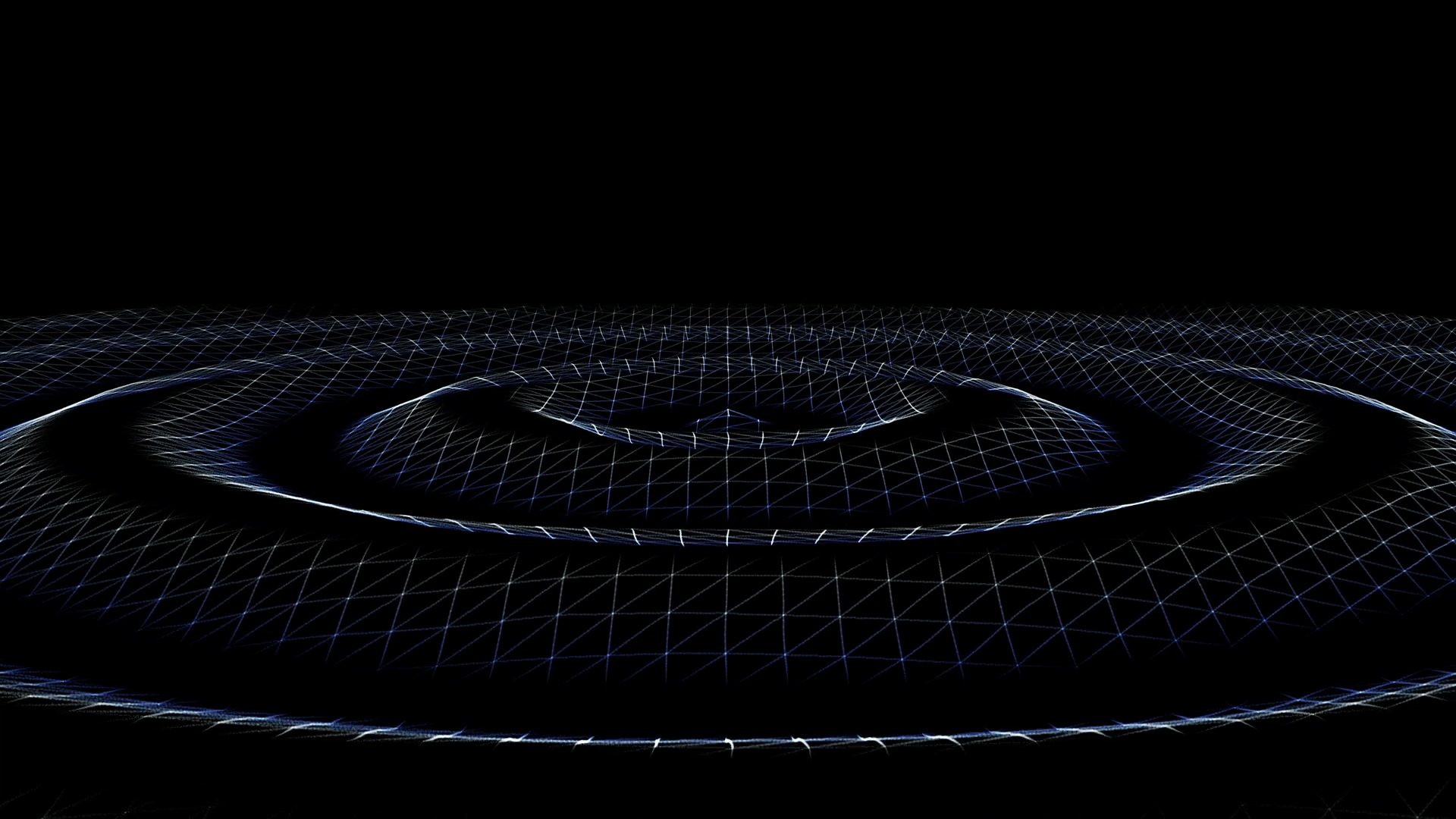1920x1080 Animation of seismic energy wave pattern with earthquake ripple