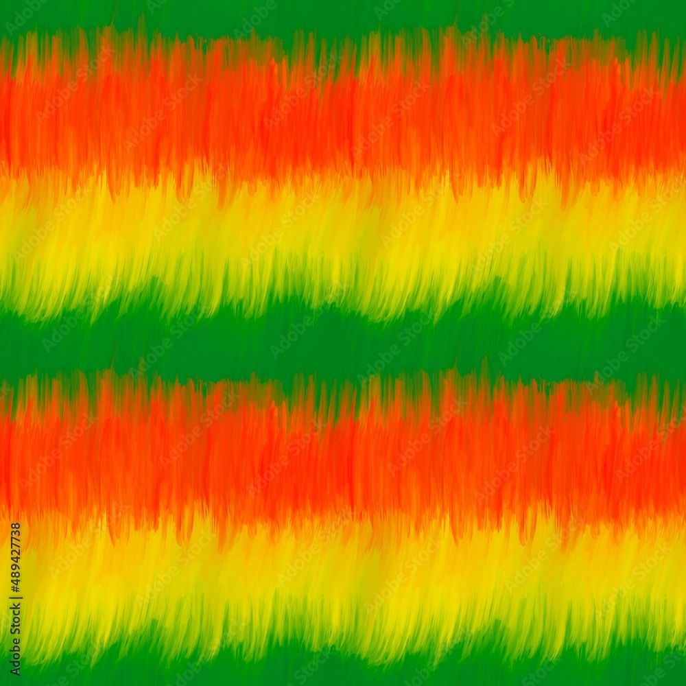 1000x1000 Seamless Pattern Of Pan African Flag Colored Lines. Multicolored Stripes Of Red, Green And Yellow. Wrapping, Textile, Wallpaper, Scrapbooking. Symbol Of Juneteenth, Black History Month And Kwanza Stock Illustration