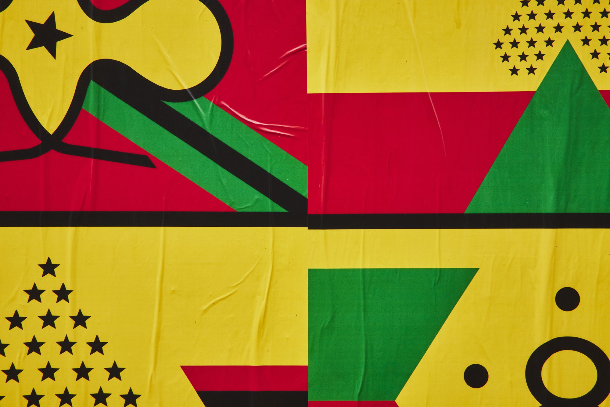 2000x1334 Larry Achiampong: PAN AFRICAN FLAGS FOR THE RELIC TRAVELLERS'﻿