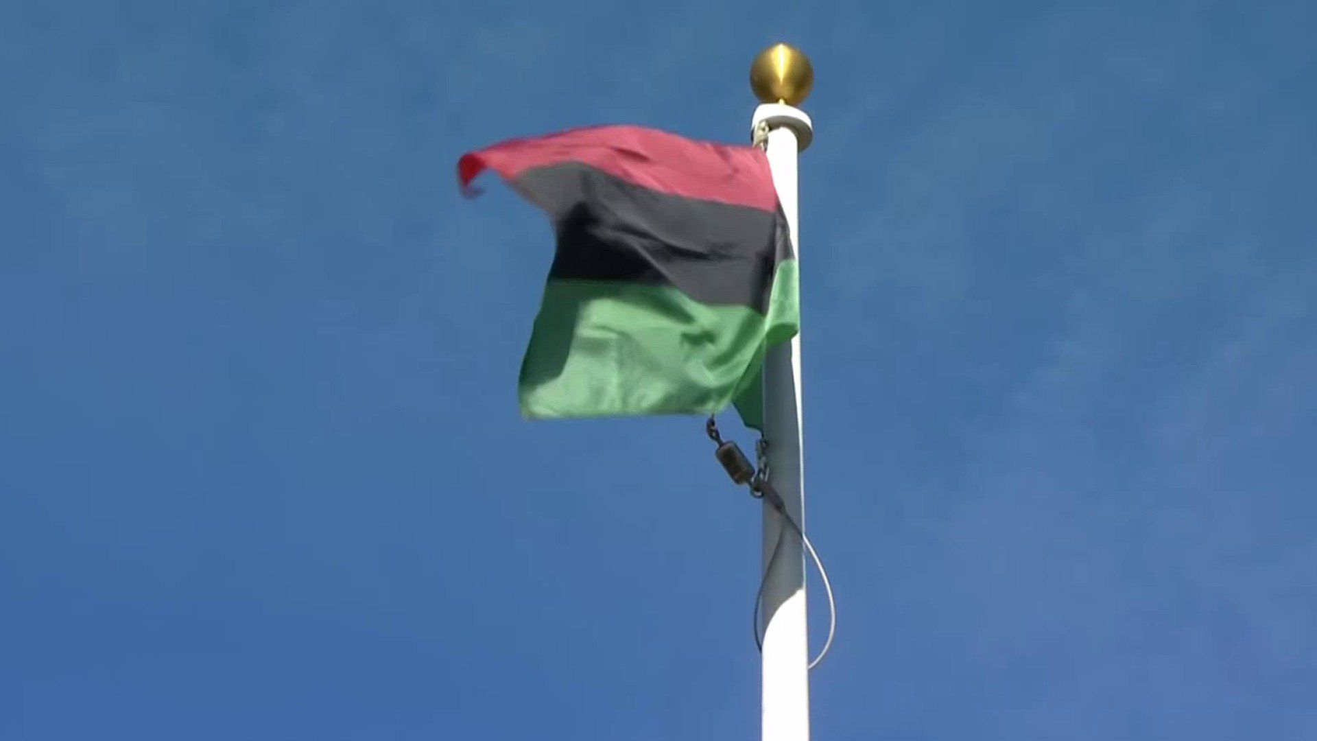 1920x1080 New Britain Holds Pan African Flag Raising