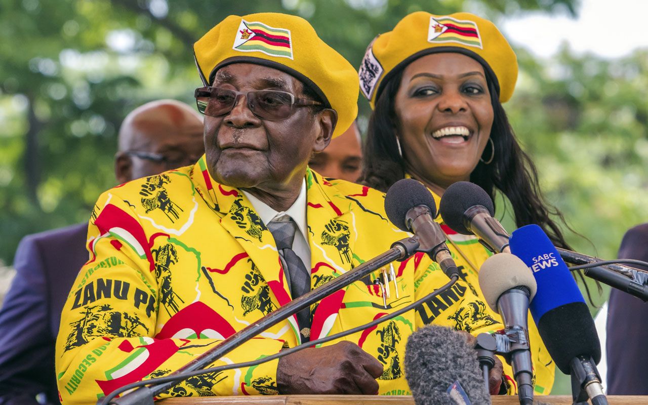 1280x800 Mugabe's grip on power tested by sacking of VP. The Guardian Nigeria News and World News
