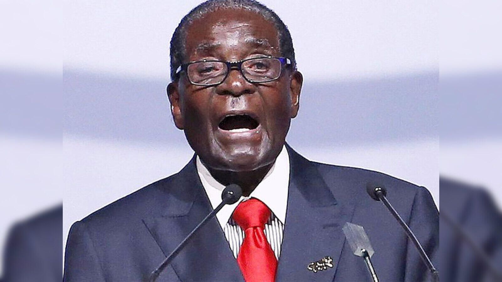 1600x900 Zimbabwean President Robert Mugabe joins India's pitch for UN reforms Economic Times