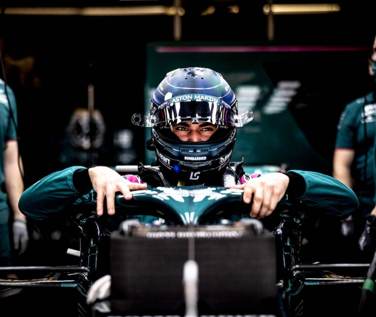 1280x1080 Lance Stroll Wallpaper