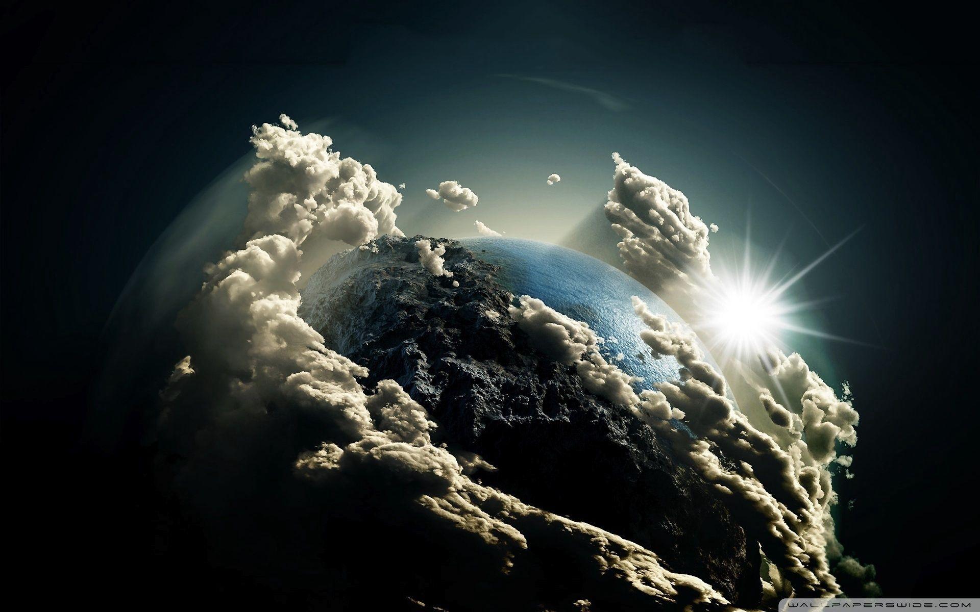 1920x1200 Wide Earth Wallpaper HD Wallpaper