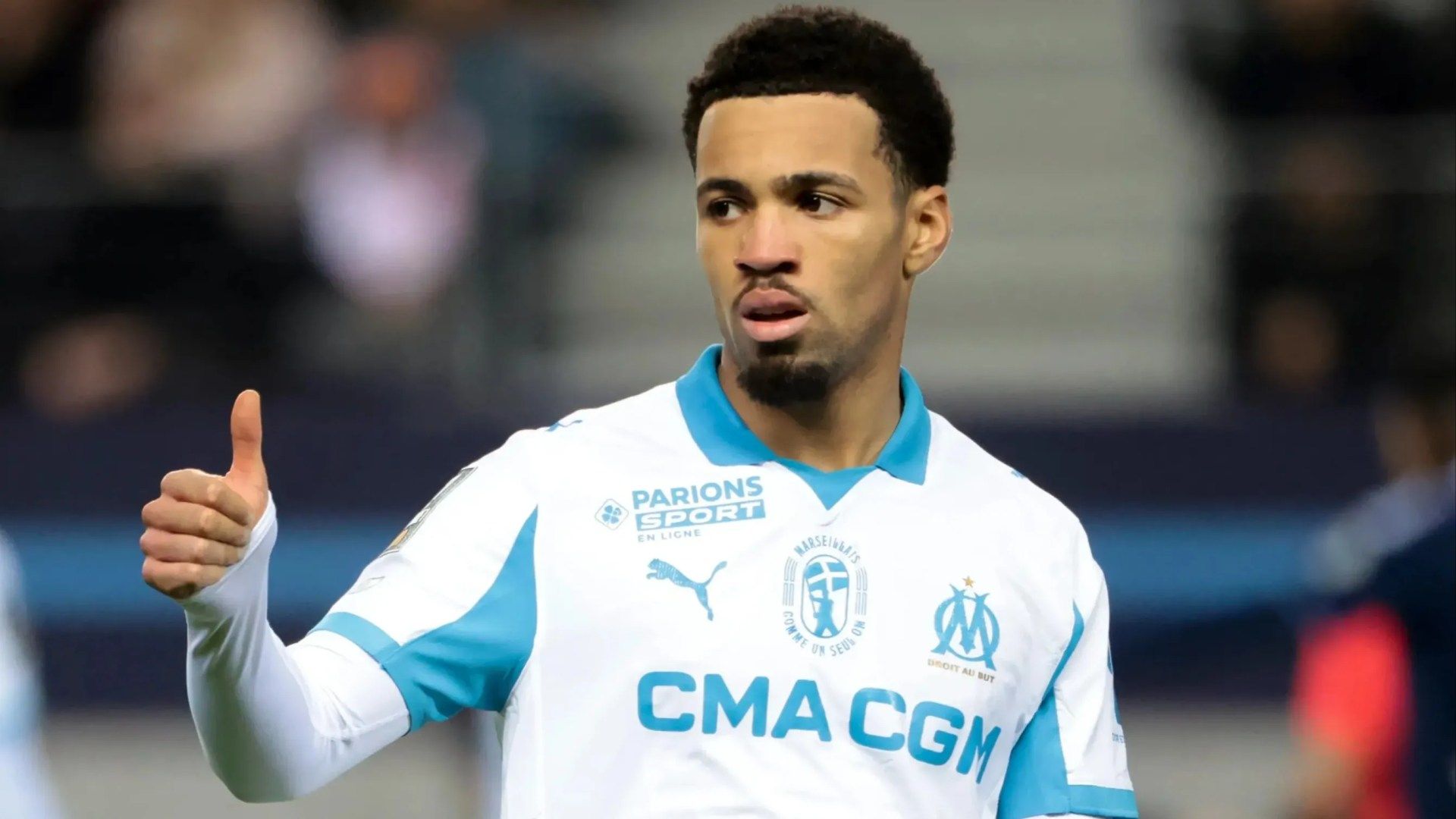 1920x1080 Arsenal wonderkind Ethan Nwaneri in lucky escape after horror challenge playing for Marseille