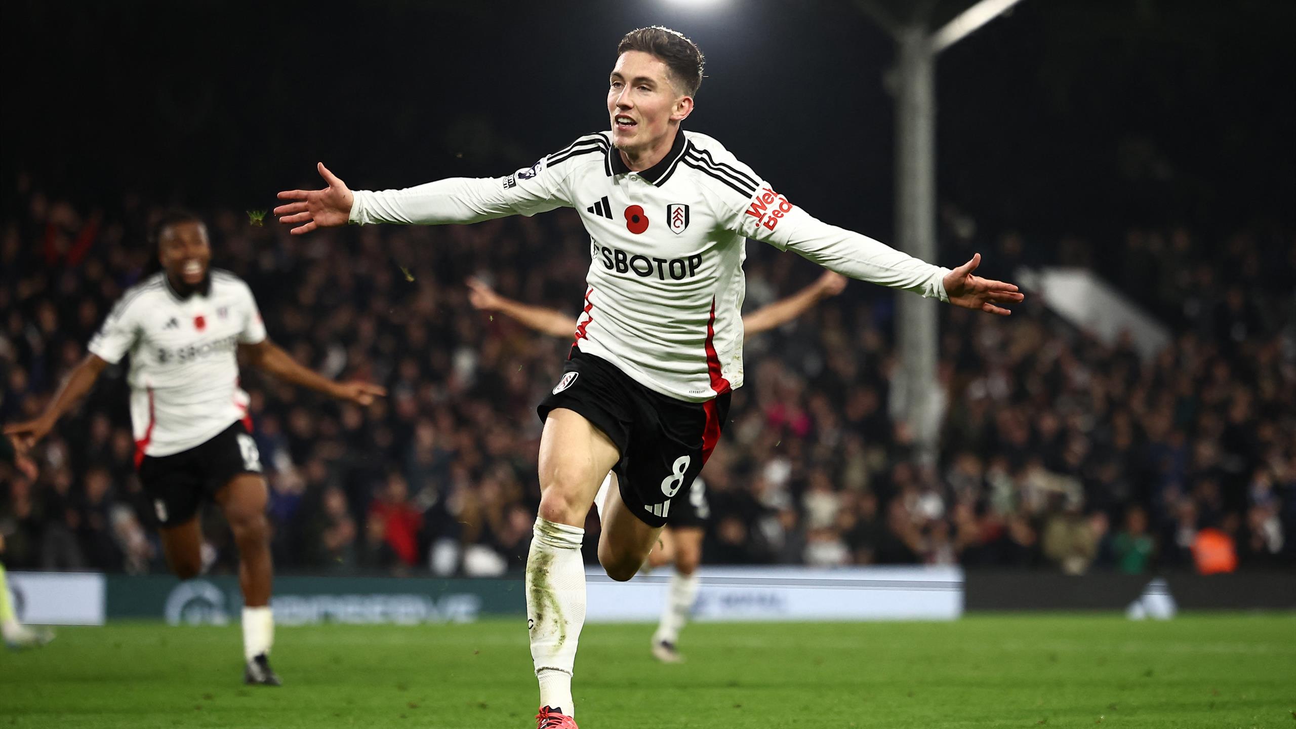 2560x1440 Fulham 2 1 Brentford: Harry Wilson Comes Off Bench To Score Dramatic Late Brace As Cottagers Stun Bees At Craven Cottage