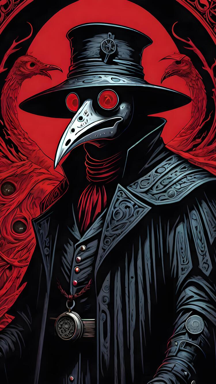 750x1334 The plague doctor. · 750x1334 iPhone 6S, 8 free photo from tolgor and wallpaper