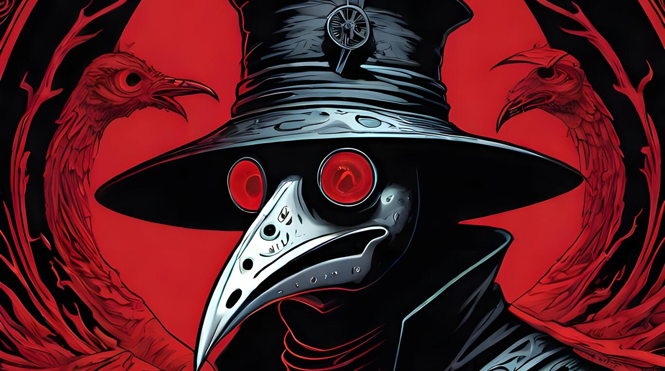 1366x763 The plague doctor. · 1366x768 free photo from tolgor and wallpaper