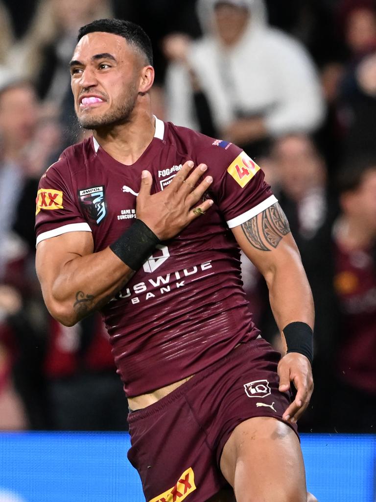 768x1024 Maroons ace Valentine Holmes weighing up shock Kangaroos defection. Gold Coast Bulletin