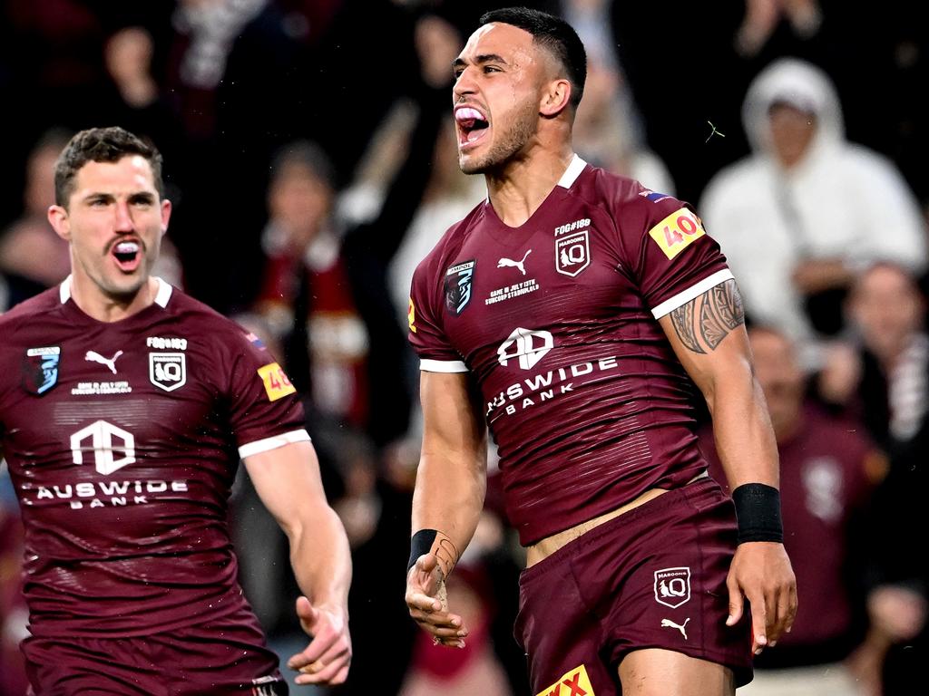 1024x768 Maroons ace Valentine Holmes weighing up shock Kangaroos defection