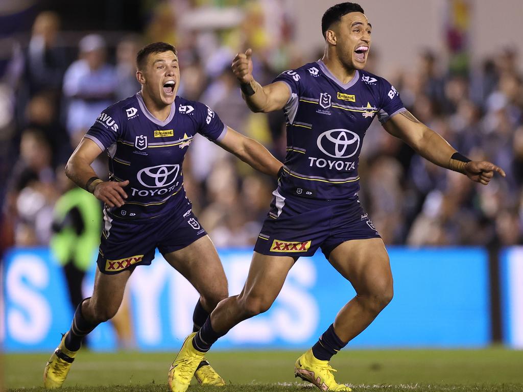 1024x768 Valentine Holmes field goal, NRL Cowboys v Sharks final: Missed all practice shots