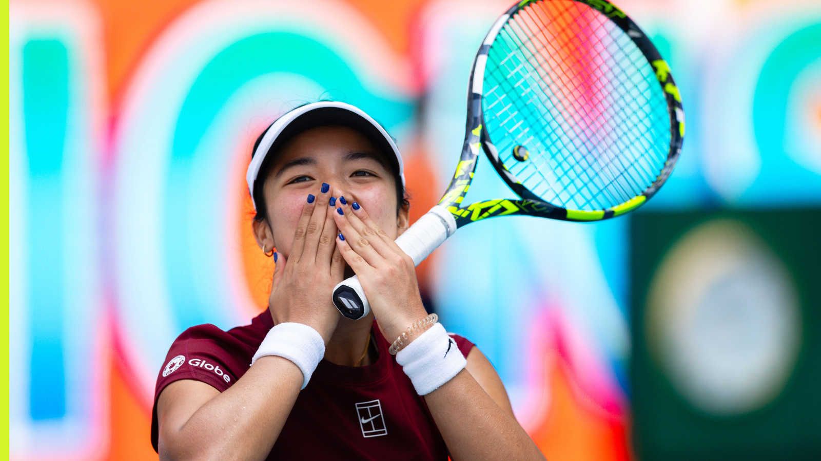 1600x900 Alex Eala explains how 'wow' moment put her on the map - 'Everything clicked after that'