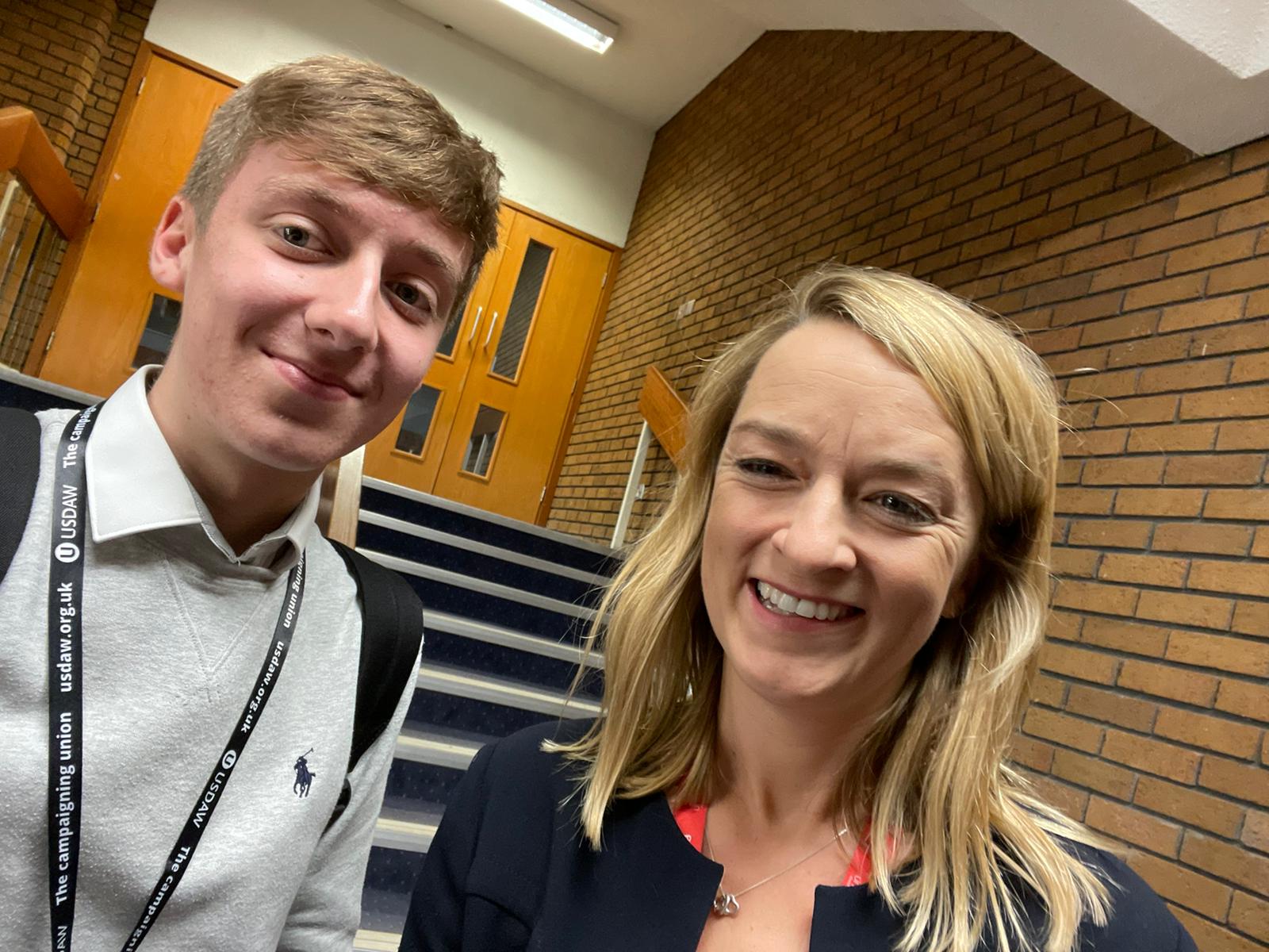 1600x1200 Stone sixth former's surprise appearance on Laura Kuenssberg podcast > A Little Bit of Stone
