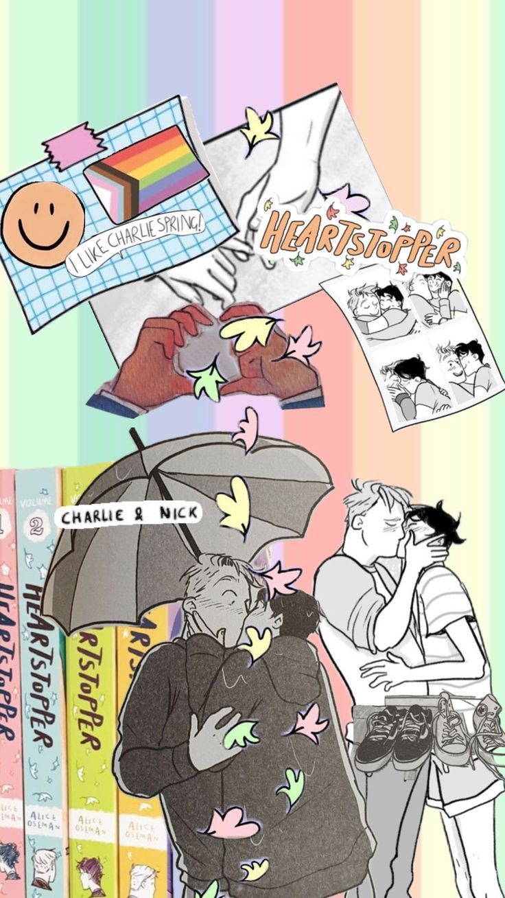 736x1308 Check out nioma777's Shuffles #heartstopperaesthetic #heartstopper # wallpaper #art #vibes #quotes #charliespring #nickne. Alice book, Girlfriend