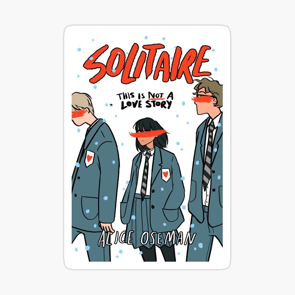 1000x1000 SOLITAIRE by Alice Oseman Greeting Card