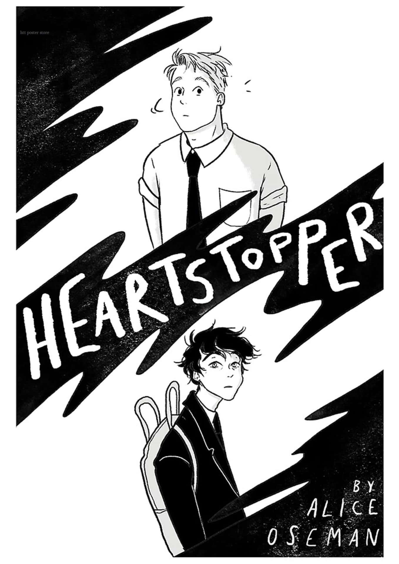 1358x1920 Download Teenage Love Unfolding In The Graphic Novel Heartstopper