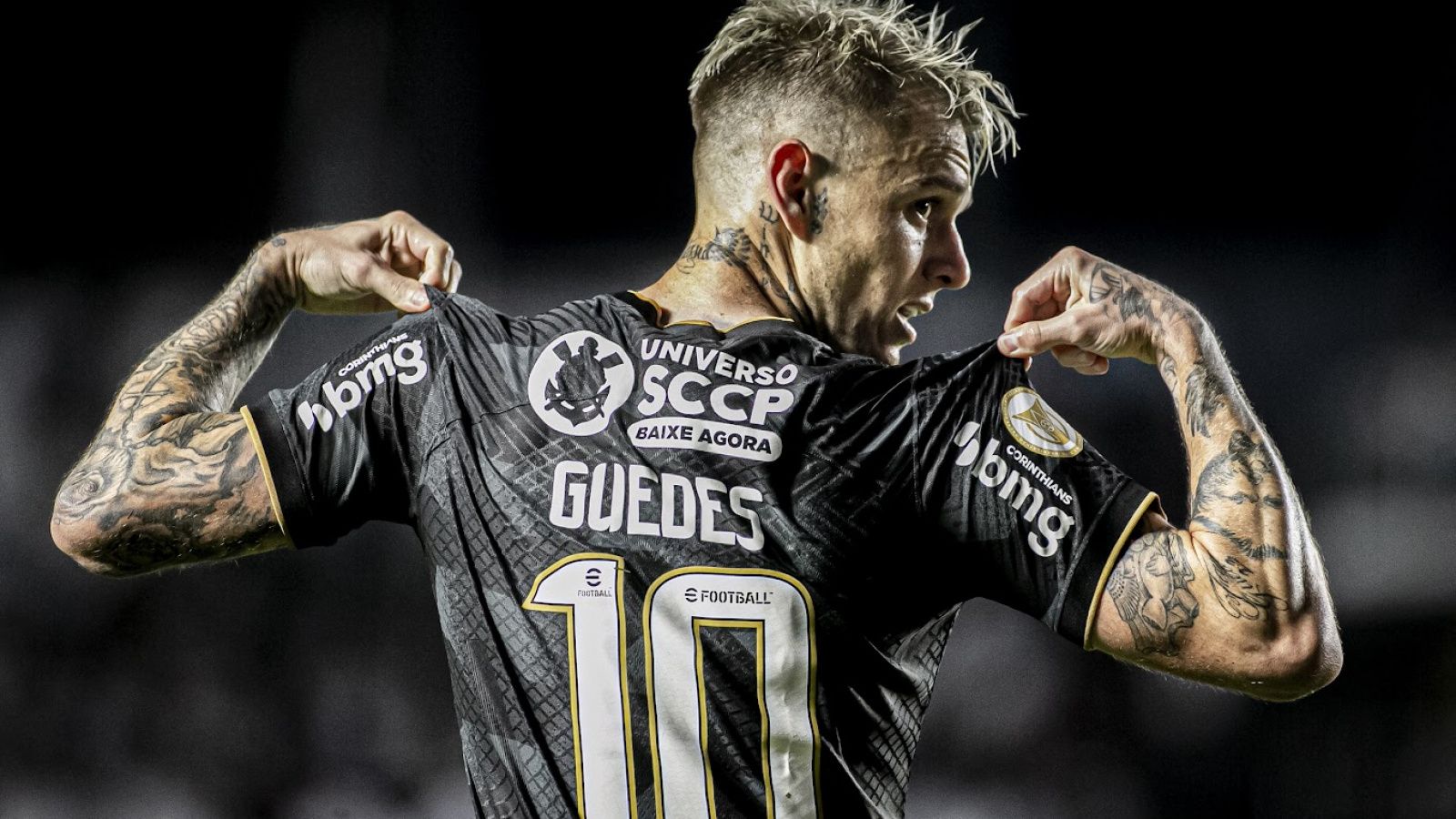 1600x900 Fundo de tela do Corinthians: Roger Guedes 10