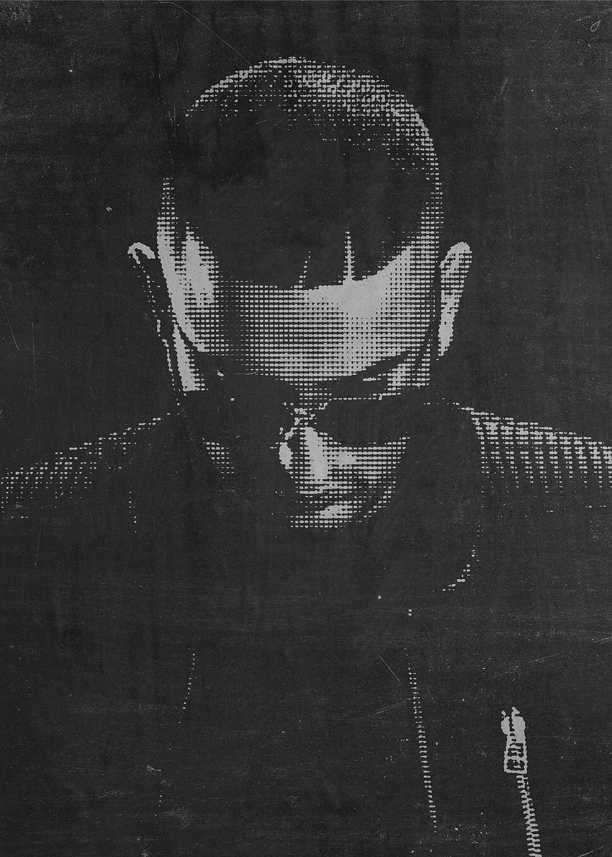 857x1200 'Haftbefehl Rap Poster' Poster, picture, metal print, paint